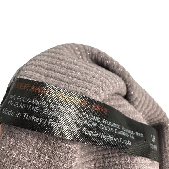 Urban Outfitters Crop Tank Top Lavender Purple Fitted Casual Strappy Small - Picture 6 of 7